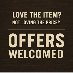 Decorative Wall Sign - Offers Welcomed